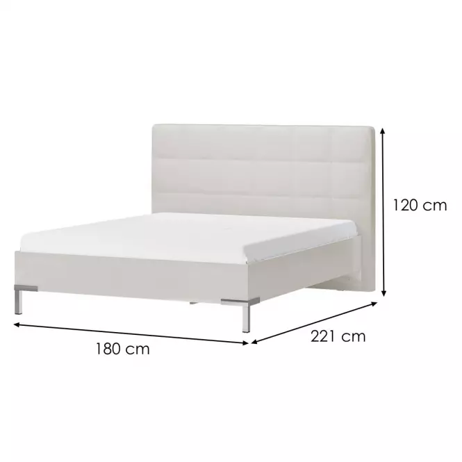 Ágy Piano KR160V-71/KA/71 beige HG