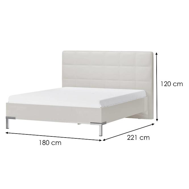 Ágy Piano KR160V-71/KA/71 beige HG,2
