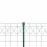 Multistick zöld oszlop 1,25m