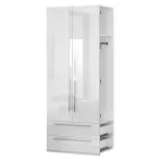 Bővítés a szekrény Piano DP22/PN-70/KA/70 crystal white