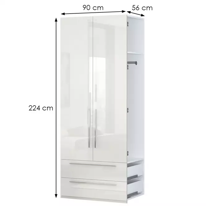 Bővítés a szekrény Piano DP22/PN-71/KA/71 beige HG
