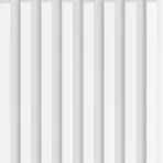 Lamella falburkolat VOX LINERIO L-LINE Fehér 21x122x2650mm