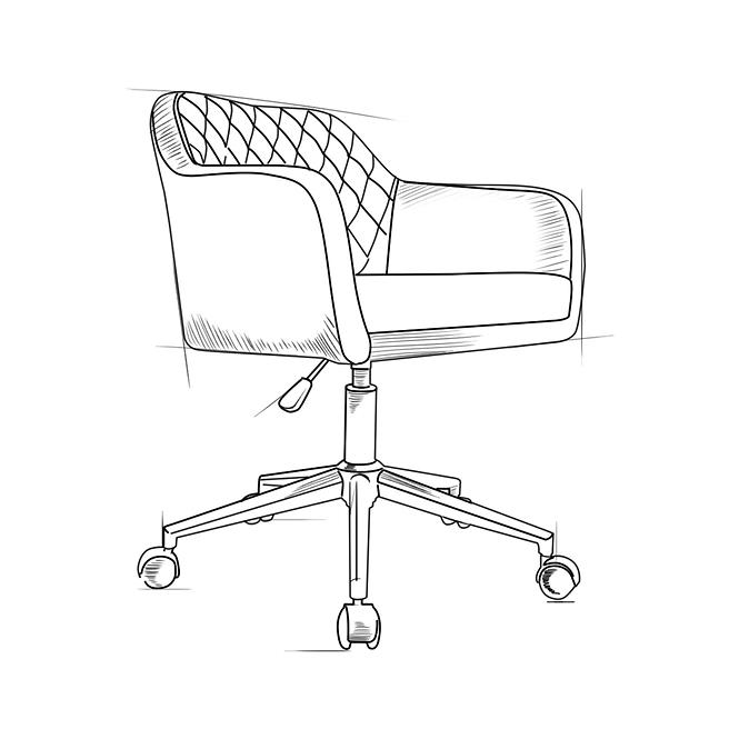Irodai szék Pegasus DM335C-4,3