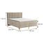 Ágy Arles Box Spring 140x200 Rico 01,3