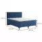 Ágy Arles Box Spring 140x200 Manila 26,3