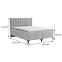 Ágy Arles Box Spring 140x200 Monolith 84,4