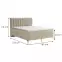 Ágy Arles Box Spring 180x200 Rico 01,3