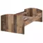 Ágy Oldheaven WNL09-C943 old wood/beton,3