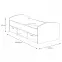 Ágy Oldheaven WNL09-C943 old wood/beton,7