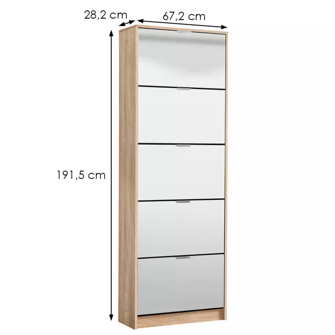 Cipősszekrény Hugo 25 Og Sonoma 11008551