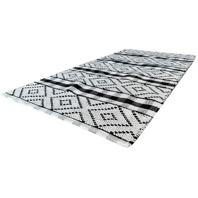 Pamut szőnyeg Chindi 0.6/1.2 Cr-1291 fekete,3