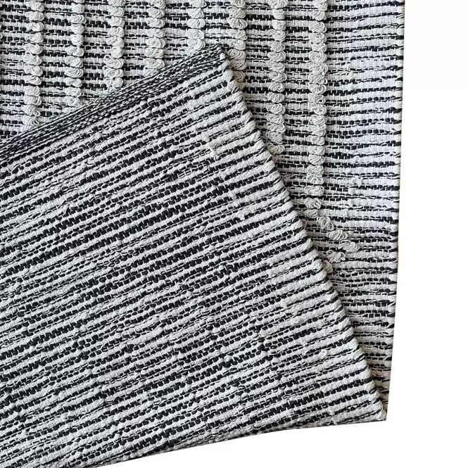 Pamut szőnyeg Chindi 0.8/1.5 Cr-1302 szürke