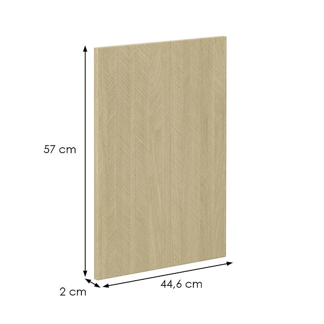 Mosogatógép ajtaja SCANDI fenyő/antracit 570x446,2