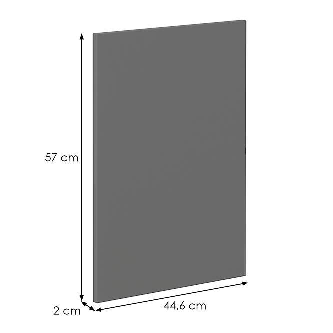 Mosogatógép ajtaja NESSA antracit 570x446,2