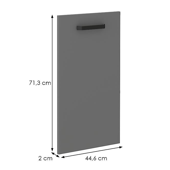 Mosogatógép ajtaja NESSA antracit 713x446