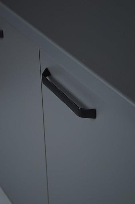 Mosogatógép ajtaja NESSA antracit 713x446,3