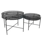 Padkészlet BOHO BAMBOO 60 fekete