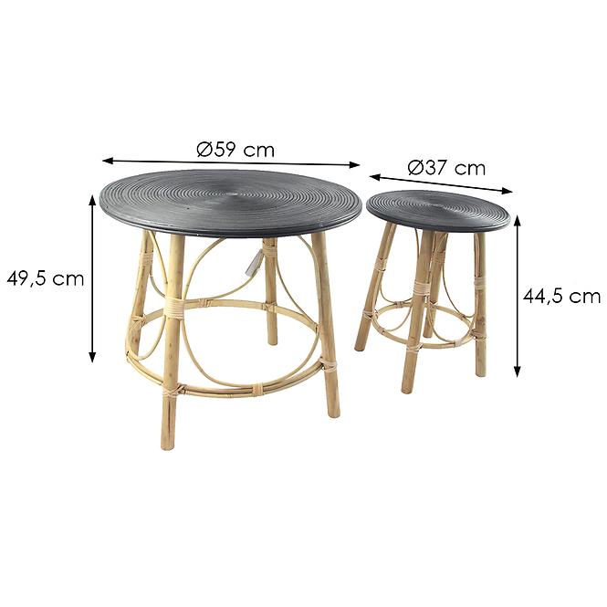 Padkészlet TAMAN RATTAN 59
