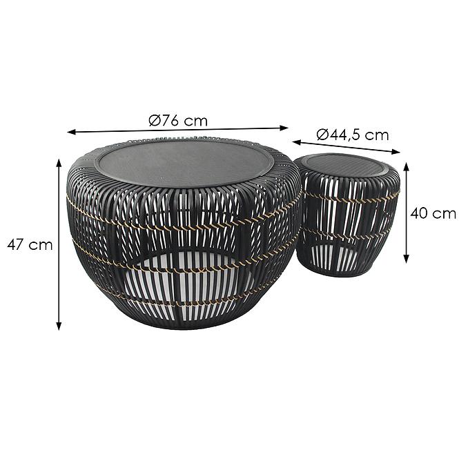 Padkészlet BALI BAMBOO 76