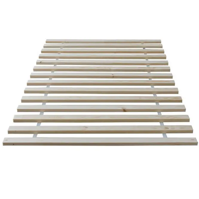 Ágyrács 90x200 természetes fa,2