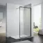 Zuhanyfal Walk-In Tiz 120x195 black,7