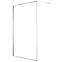 Zuhanyfal Walk-In Tiz 100x195 króm