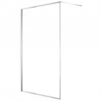 Zuhanyfal Walk-In Tiz 120x195 króm