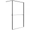 Zuhanyfal Walk-In Rest 120x195 black