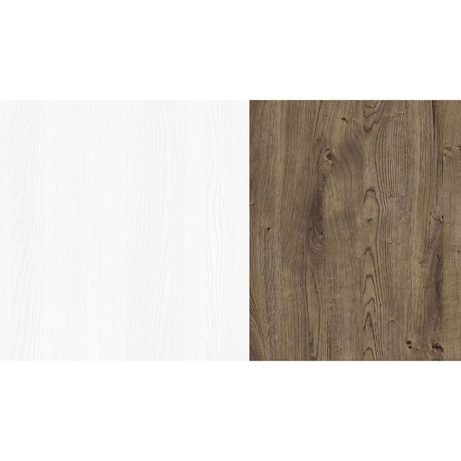 Roz asztal 160-240/90/79 Evora 92 Abisko ash – dub lefkas