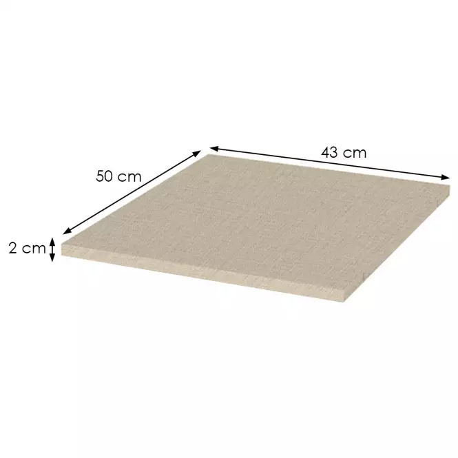 Kis polcok F45-TX Onyx/Avis beige