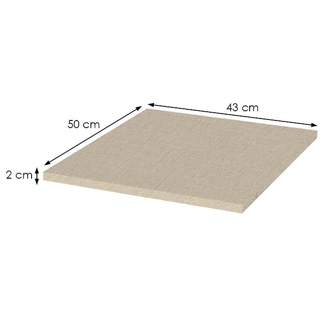 Kis polcok F45-TX Onyx/Avis beige