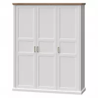Szekrény 3d Tara p3/ta white/pacific walnut