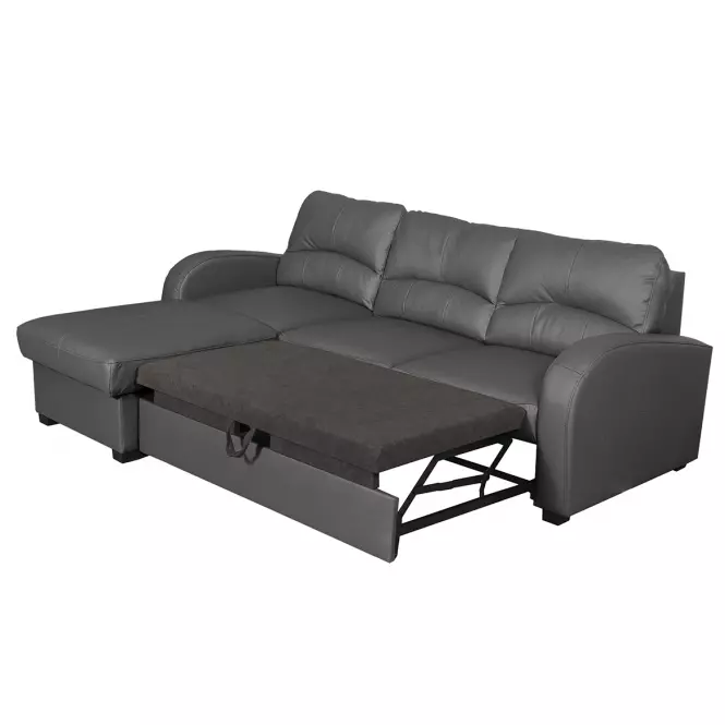 Sarokgarnitúra szett Tilo REC/BK-2F Matt Velvet 97 L,4