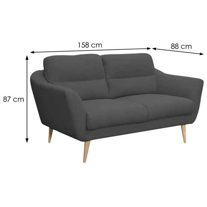 Kanapé Tromso 2 Magic Velvet 2241,4