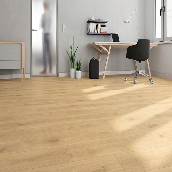 Vízálló laminált padló Tölgy di Trevi 8 mm AC5 Terra Aqua Block 24h 4917