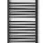 Fürdőszoba radiátor Łezka 3D Ł3D 22/50 fekete