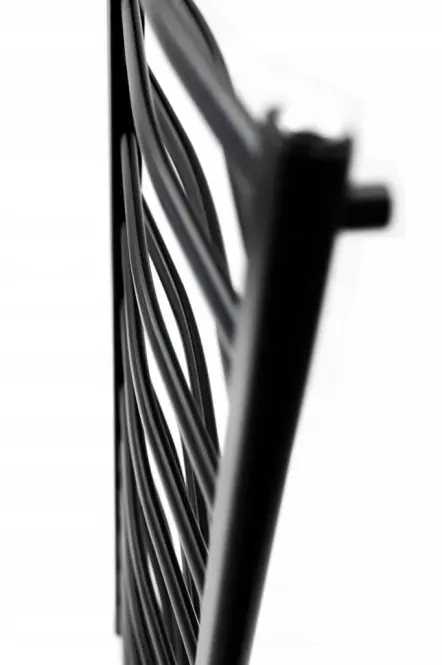 Fürdőszoba radiátor Łezka 3D Ł3D 22/50 fekete,3