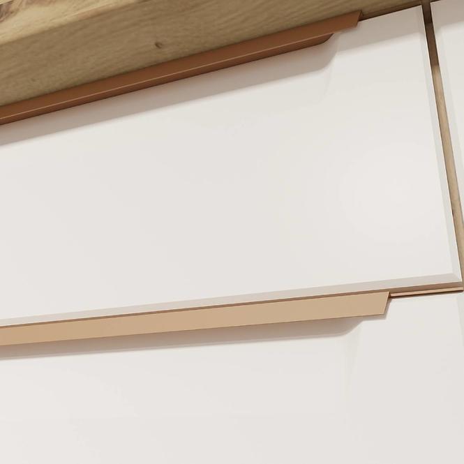 Konyhabútor Glamour 260 C Plus white,3