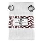 Függöny karikán ARIA poliészter fehér140x260 Merkury Home