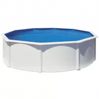 Acél medence kerek fehér FIDJI 4.6X1.2M KIT460ECO GRE