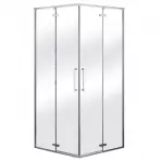 Zuhanykabin négyzet Beta 90x90x195 króm