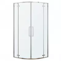 Zuhanykabin negyedkör Delta 90x90x195 króm