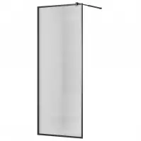 Zuhanyfal Walk-in Blur 100x195 black