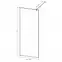 Zuhanyfal Walk-in Blur 100x195 black,3