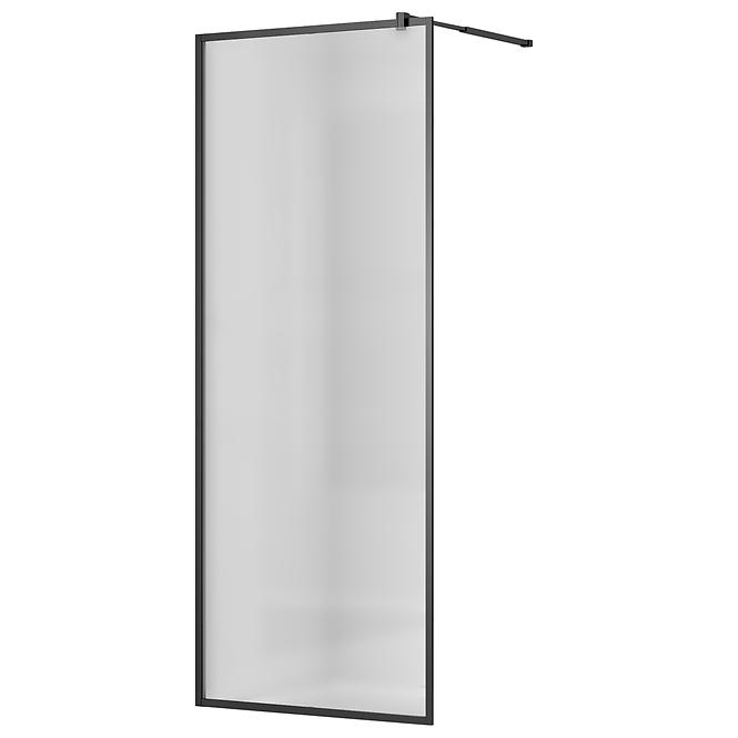 Zuhanyfal Walk-in Blur 120x195 black