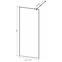 Zuhanyfal Walk-in Blur 120x195 black,3