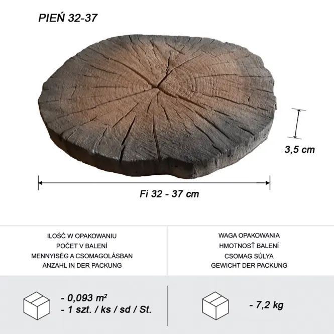 Kerti lemez 32-37 cm CAS1