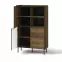 Allvány Prestigo P4 2d3s War Walnut/San Seb/Black Matt,3
