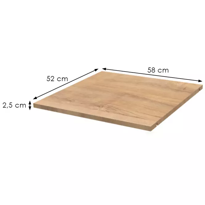 Kiegészítő polc FMP3-TA pacific walnut
