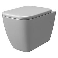 WC csésze Matrix Square Rimless a deszkával szabadon esik